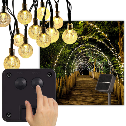 Guirlande lumineuse solaire