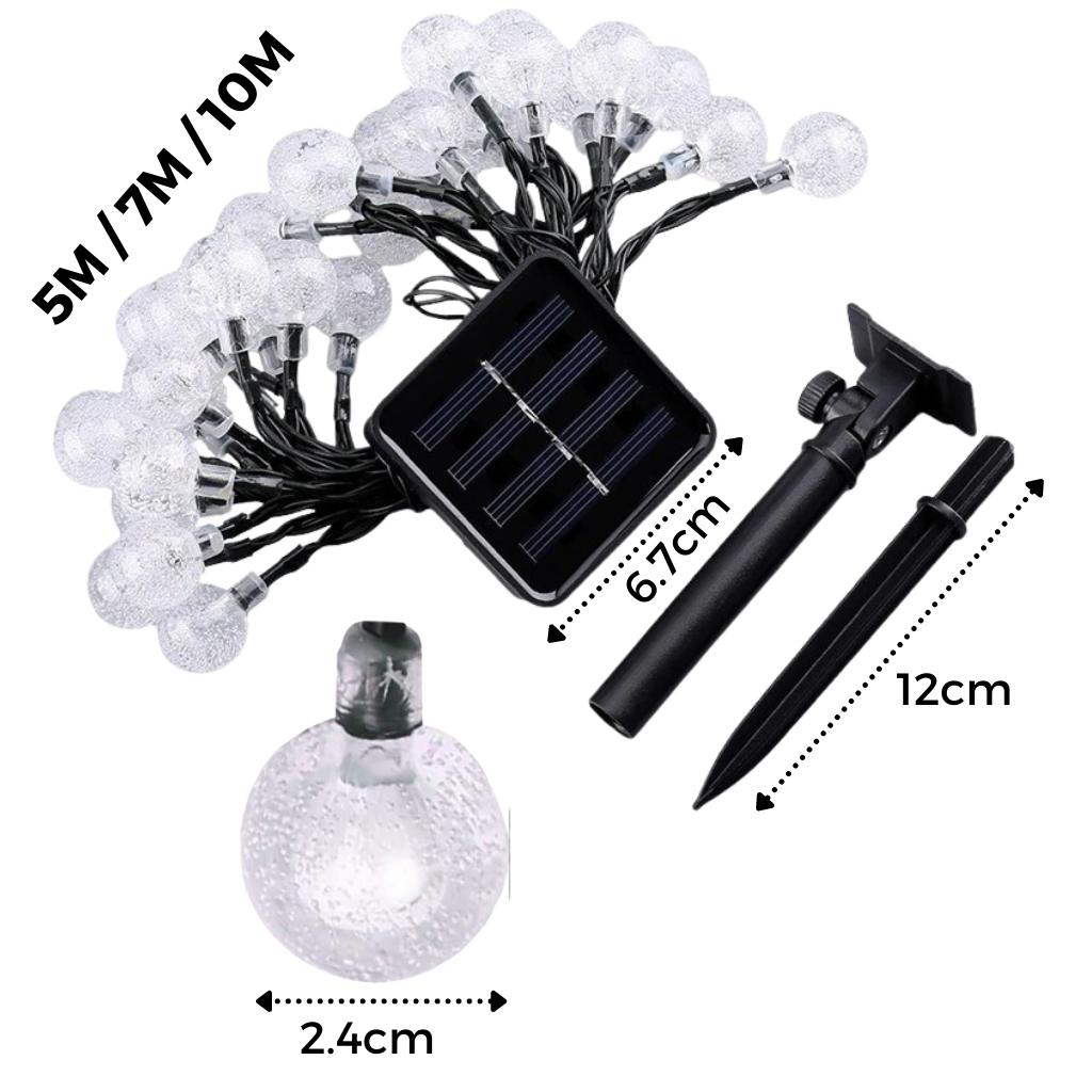 Guirlande lumineuse solaire