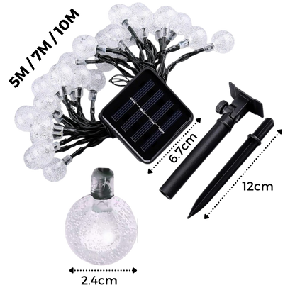 Guirlande lumineuse solaire