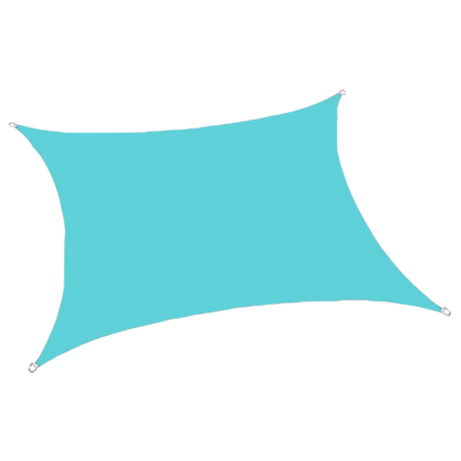 Voile d'ombrage rectangulaire résistant aux intempéries