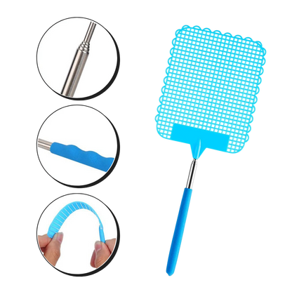 Tapette à mouche télescopique