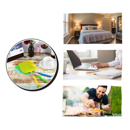 Tapette à mouche télescopique