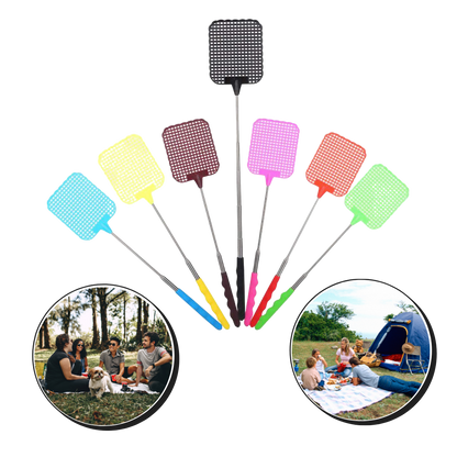 Tapette à mouche télescopique