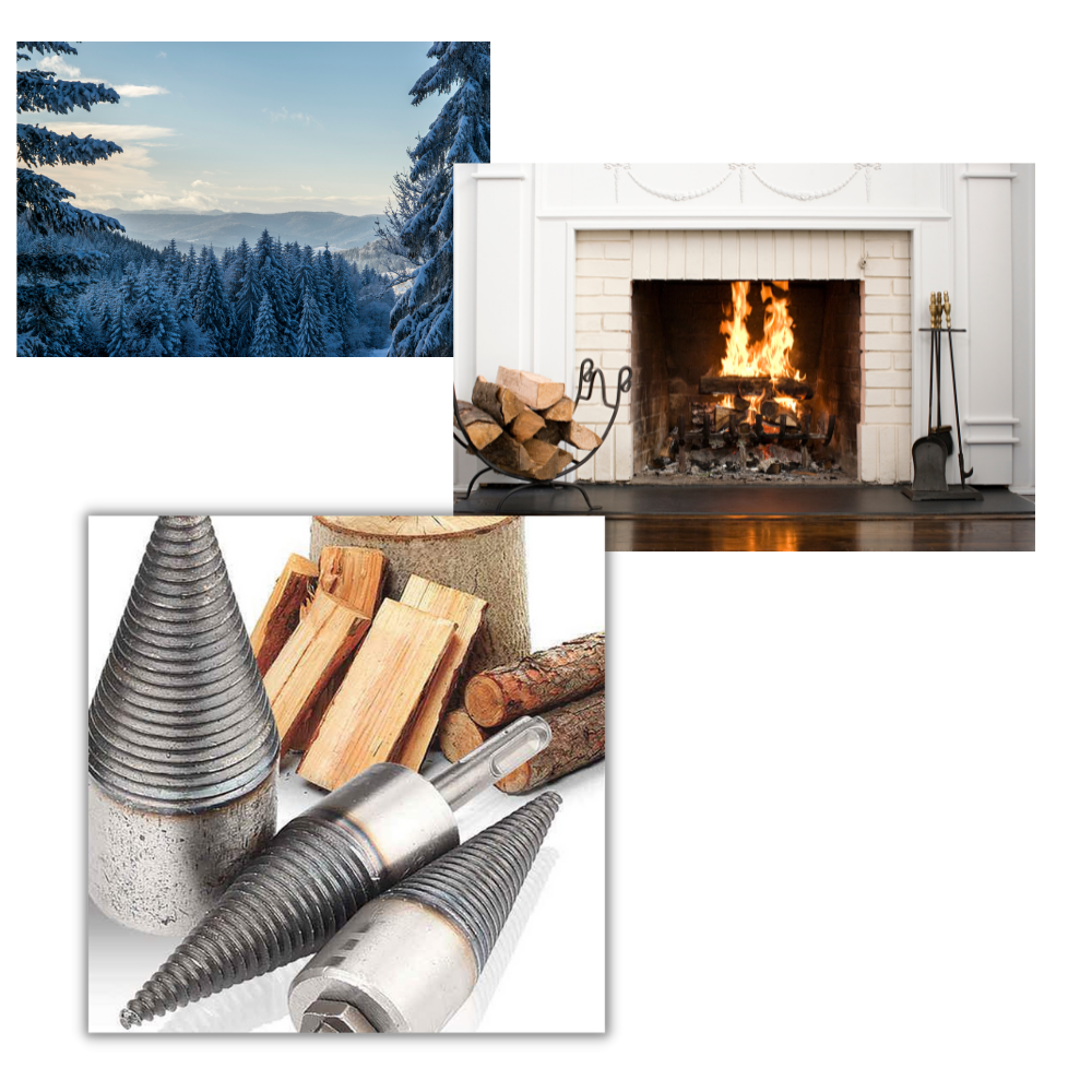 Mèche pour fendeuse de bois