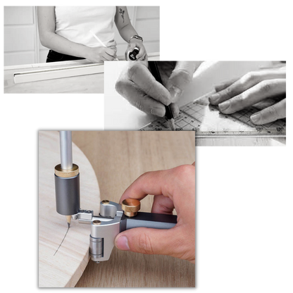 Outil de traçage à double fonction pour le travail du bois