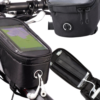 Sacoche imperméable pour téléphone à fixer sur un vélo