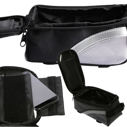 Sacoche imperméable pour téléphone à fixer sur un vélo