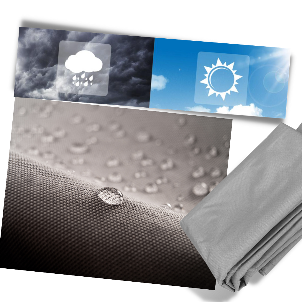 Voile d'ombrage rectangulaire résistant aux intempéries