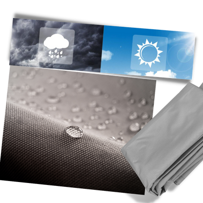 Voile d'ombrage rectangulaire résistant aux intempéries