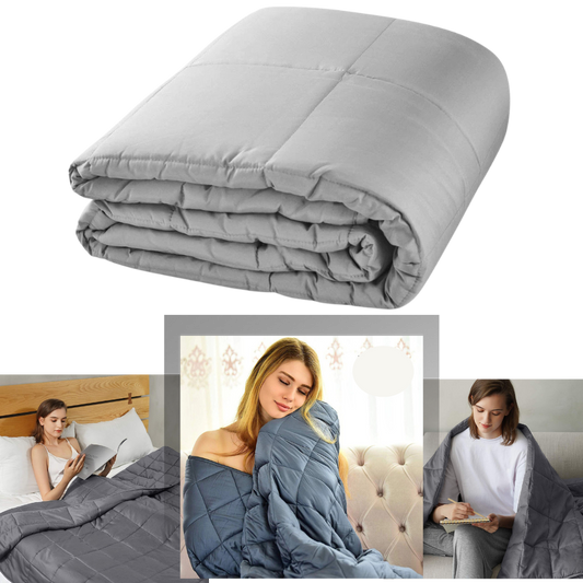 Couverture lestée pour thérapie par pression profonde