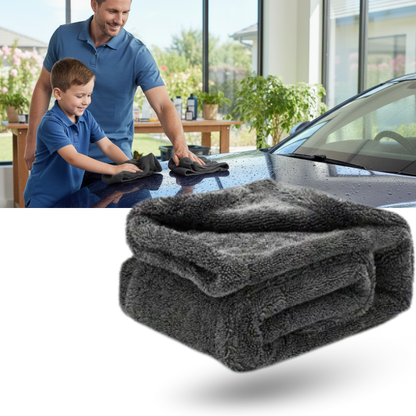 Serviette microfibre absorbante pour vitres