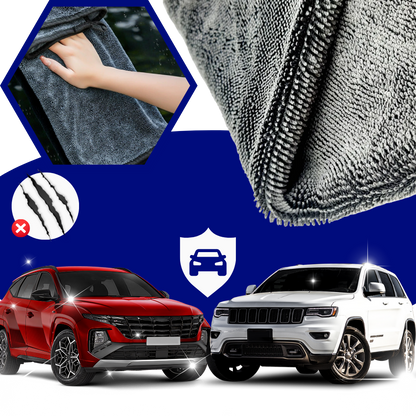 Serviette microfibre absorbante pour vitres