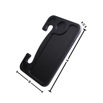 Table d'appoint de volant de voiture