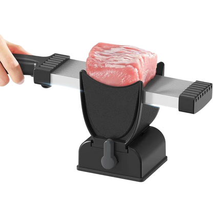 Trancheuse à viande manuelle à épaisseur ajustable
