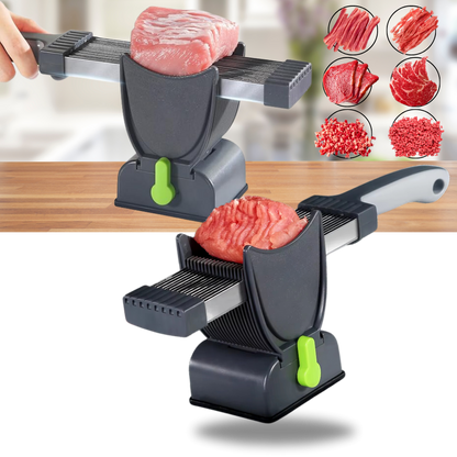 Trancheuse à viande manuelle à épaisseur ajustable
