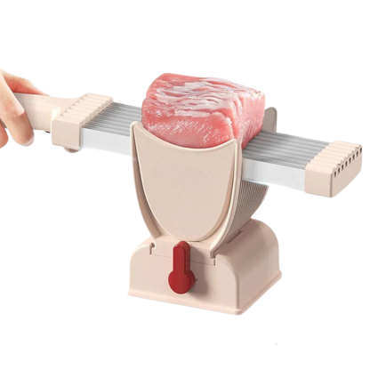Trancheuse à viande manuelle à épaisseur ajustable