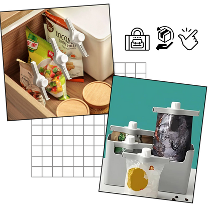 Pinces hermétiques pour sacs de chips