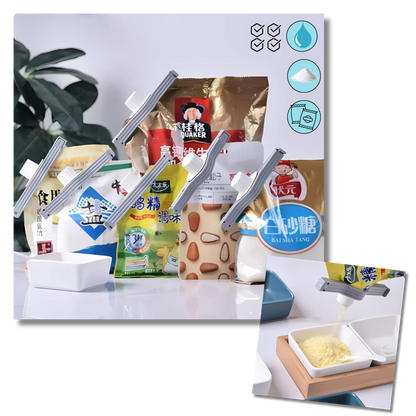 Pinces hermétiques pour sacs de chips