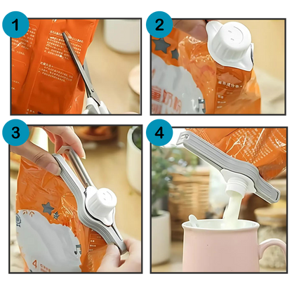 Pinces hermétiques pour sacs de chips