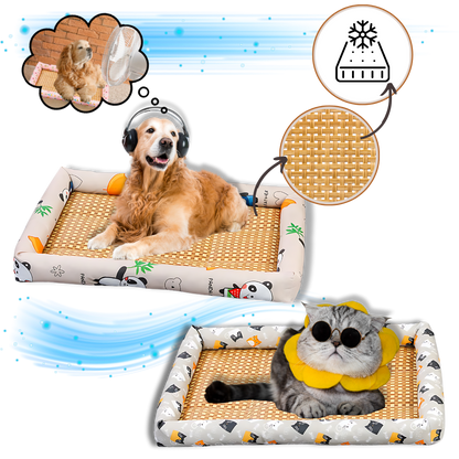 Tapis anti-dérapant et rafraîchissant pour animaux de compagnie