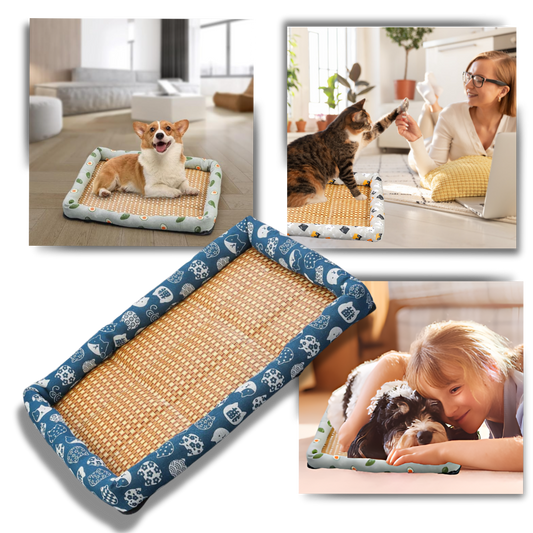 Tapis anti-dérapant et rafraîchissant pour animaux de compagnie