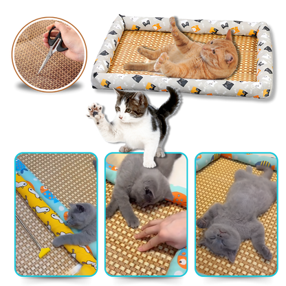 Tapis anti-dérapant et rafraîchissant pour animaux de compagnie