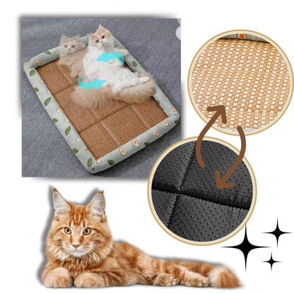 Tapis anti-dérapant et rafraîchissant pour animaux de compagnie