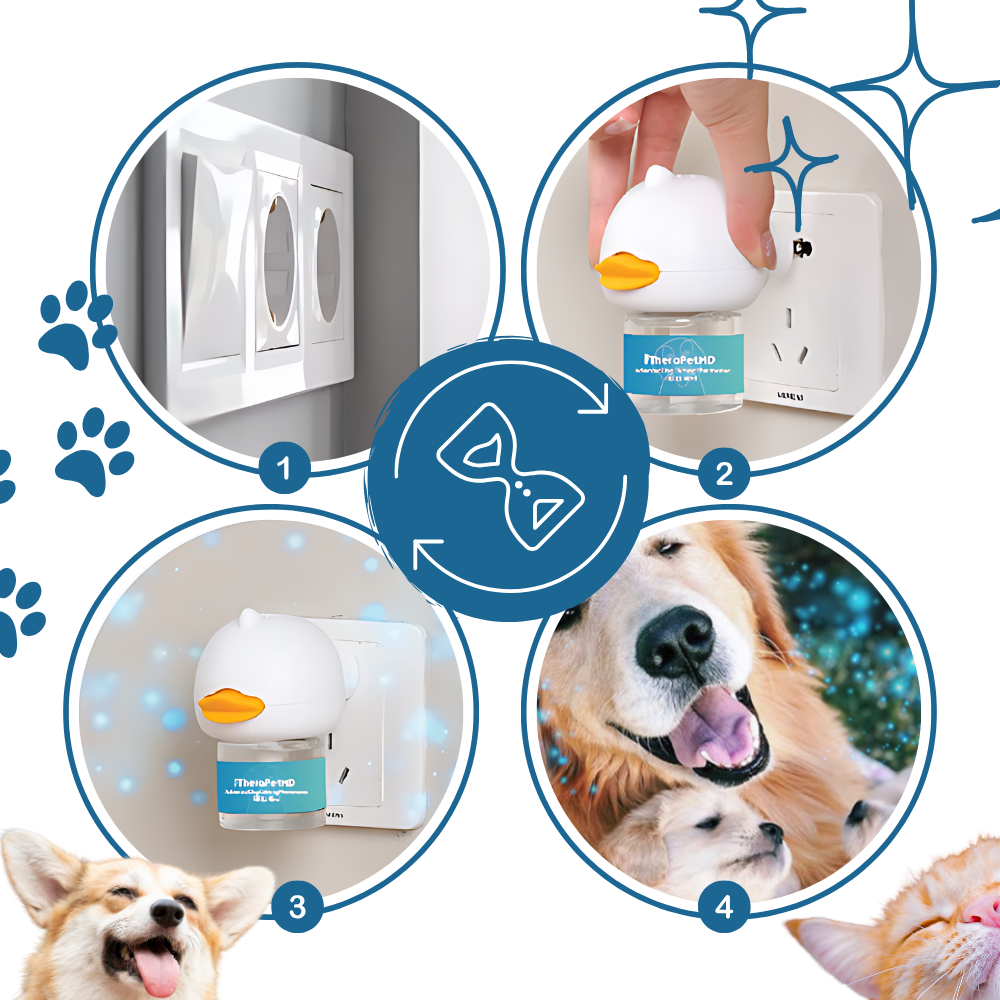 Phéromone apaisante pour animaux de compagnie