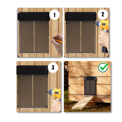 Porte Automatique pour Poulailler