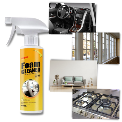 Mousse nettoyante pour voitures