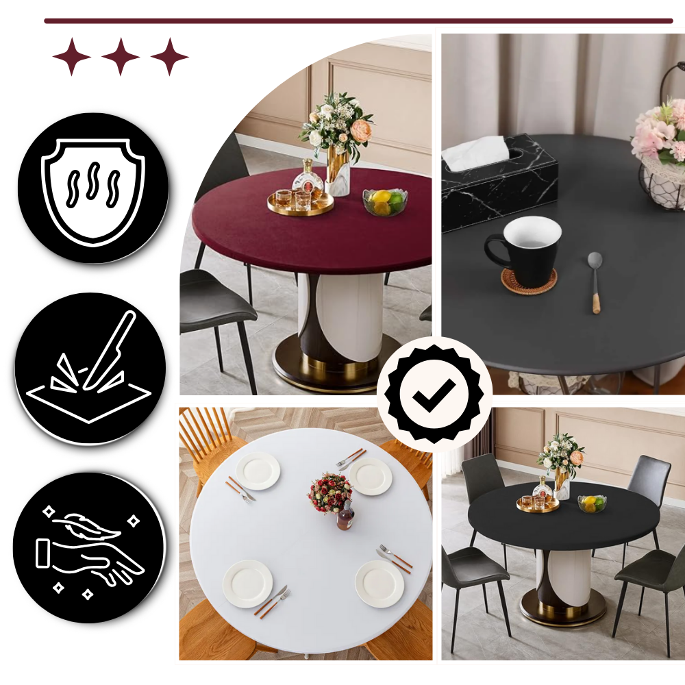 Nappe de table ronde