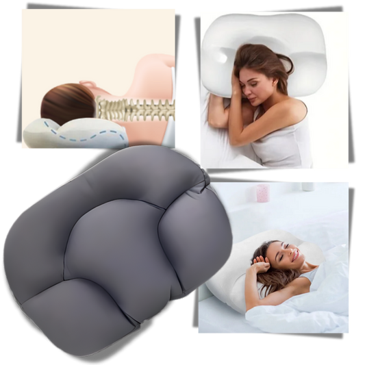 Oreiller en forme de nuage rafraîchissant à microbilles