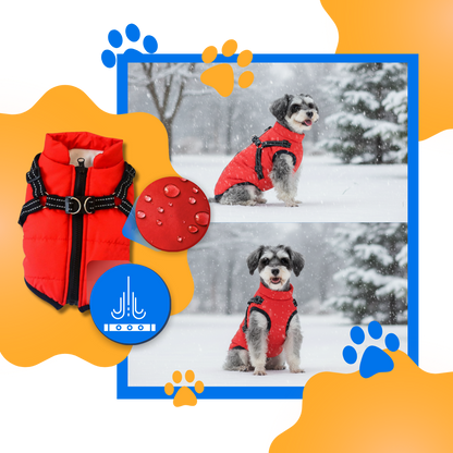 Veste d'hiver confortable pour chien