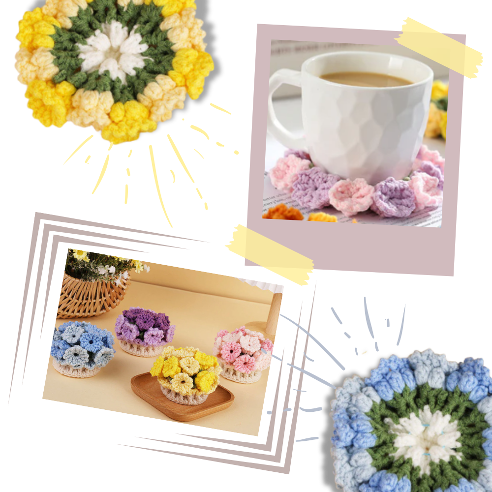 Sous-verres créatifs DIY