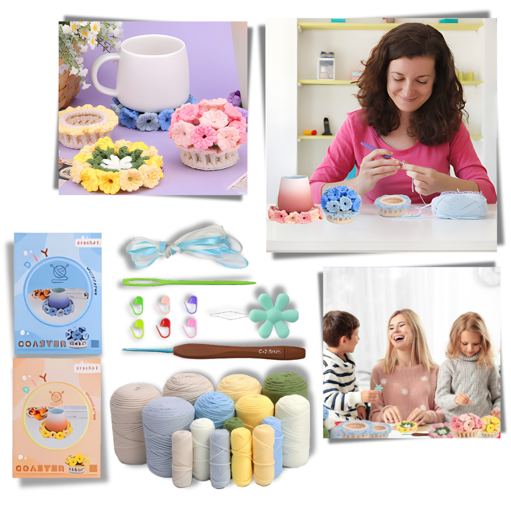 Sous-verres créatifs DIY