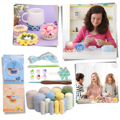 Sous-verres créatifs DIY