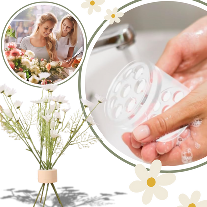 Support créatif pour compositions florales