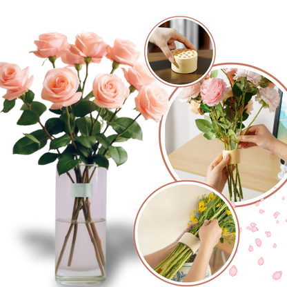 Support créatif pour compositions florales