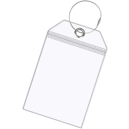 Porte-étiquettes à bagages imperméable et personnalisé