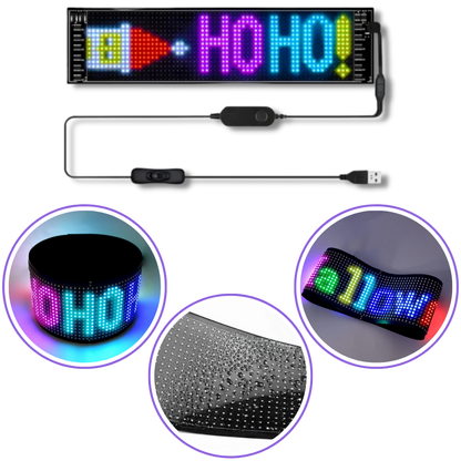 Panneau LED personnalisable et flexible