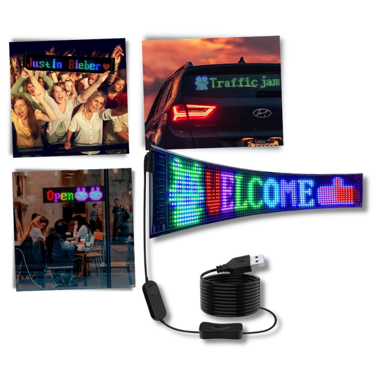 Panneau LED personnalisable et flexible