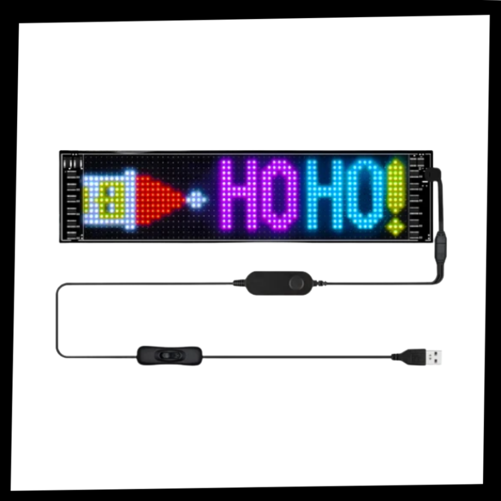 Panneau LED personnalisable et flexible