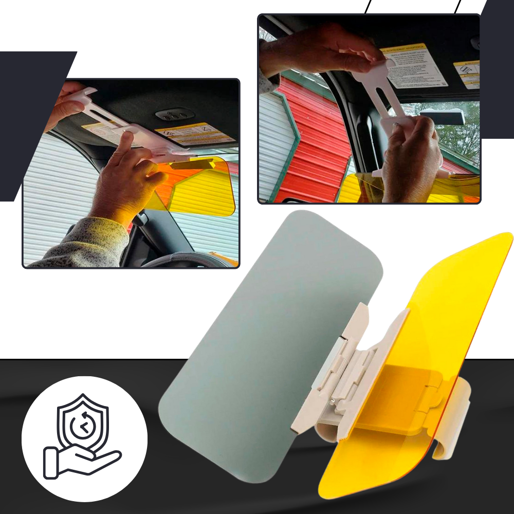 Rallonge de pare-soleil de voiture à double usage