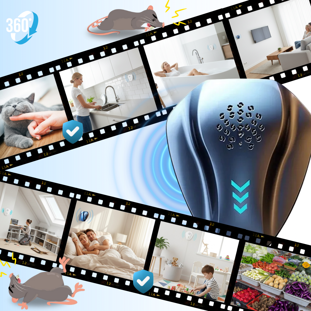 Répulsif ultrasonique pour nuisibles