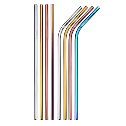 Paille réutilisable en acier inoxydable