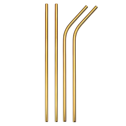 Paille réutilisable en acier inoxydable