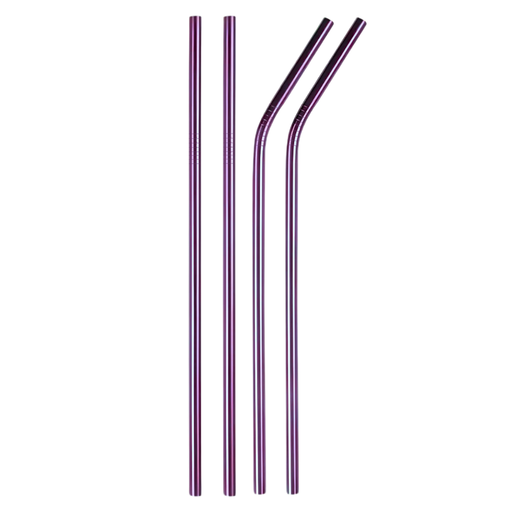 Paille réutilisable en acier inoxydable