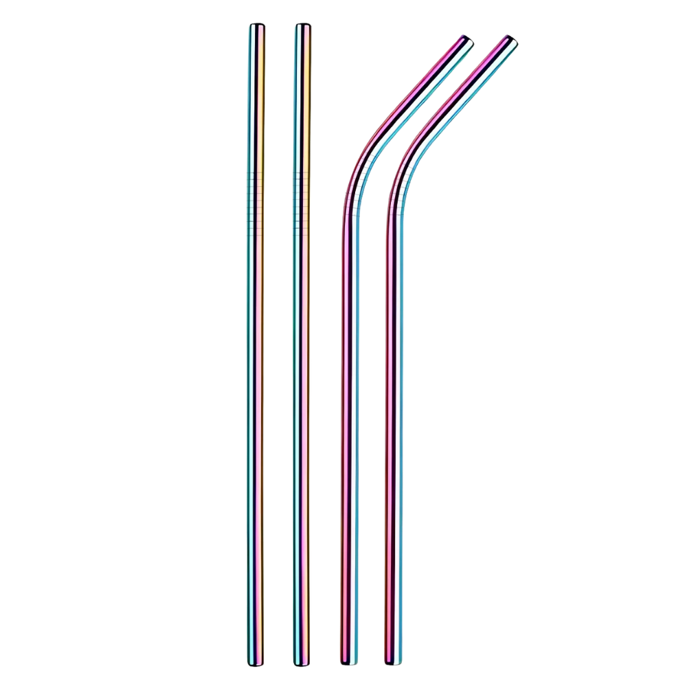 Paille réutilisable en acier inoxydable
