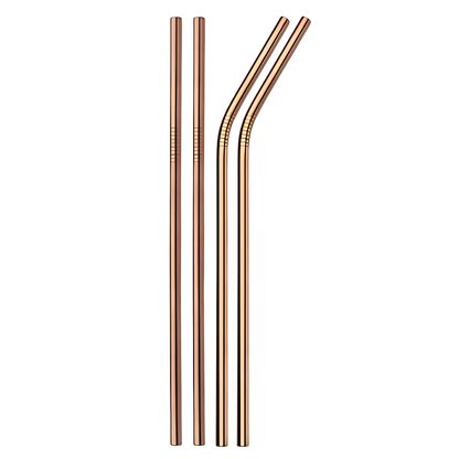 Paille réutilisable en acier inoxydable