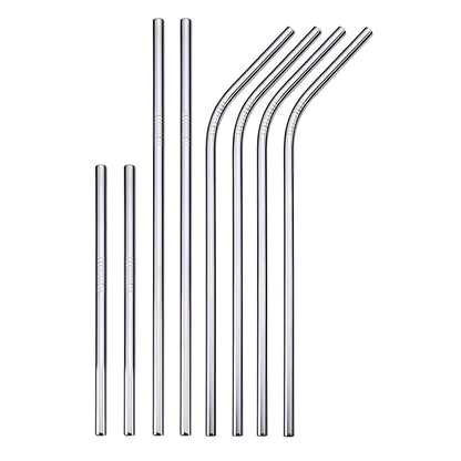 Paille réutilisable en acier inoxydable